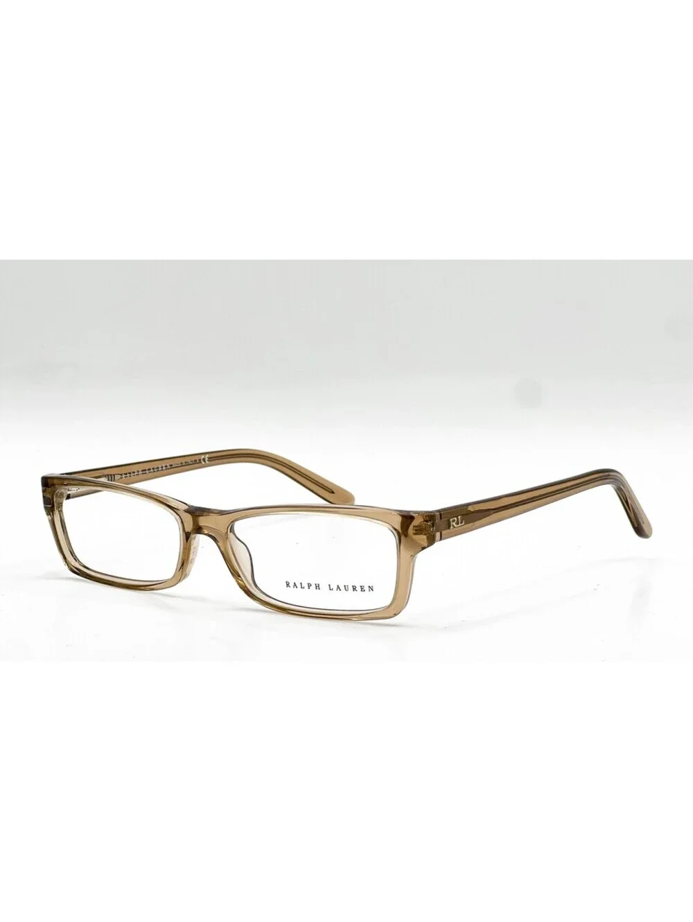 Ralph Lauren RL 6049 5217 Clear Brown Tortoise Eyeglass Frames 51-15-135